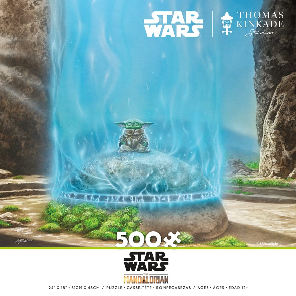Amazon.com: Ceaco - Thomas Kinkade - Mandalorian - A Force Within
